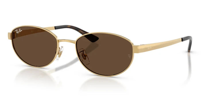 RayBan RB3774-Gold With Blue Lenses