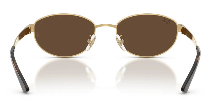RayBan RB3774-Gold With Blue Lenses