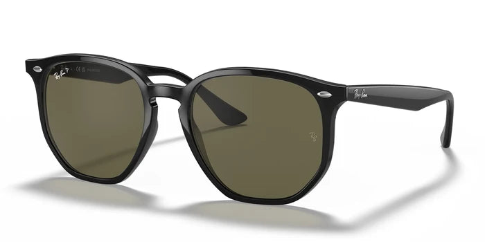 RayBan RB4306-Black / G-15 Green Polarized