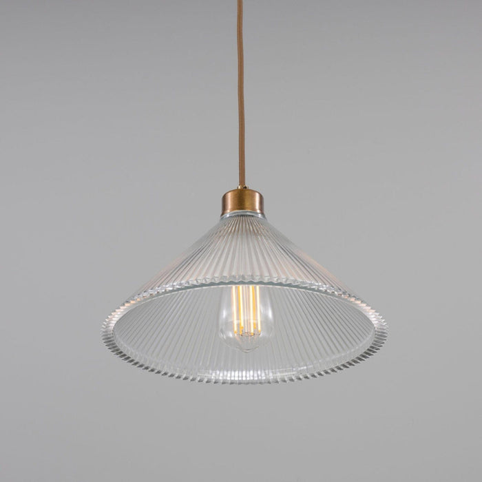 Mullan Lighting Lighting Rebell Prismatic Glass Pendant Light