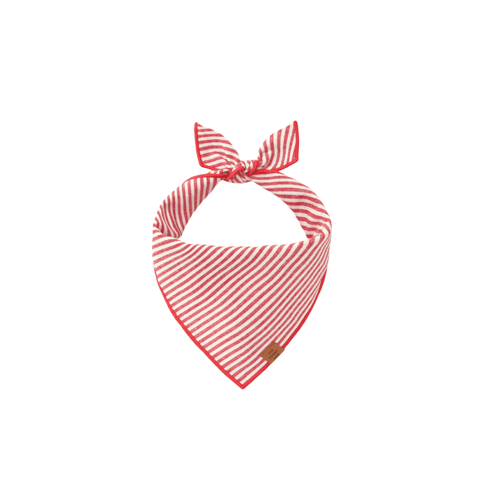 The Foggy Dog SHOP Red Stripe Dog Bandana