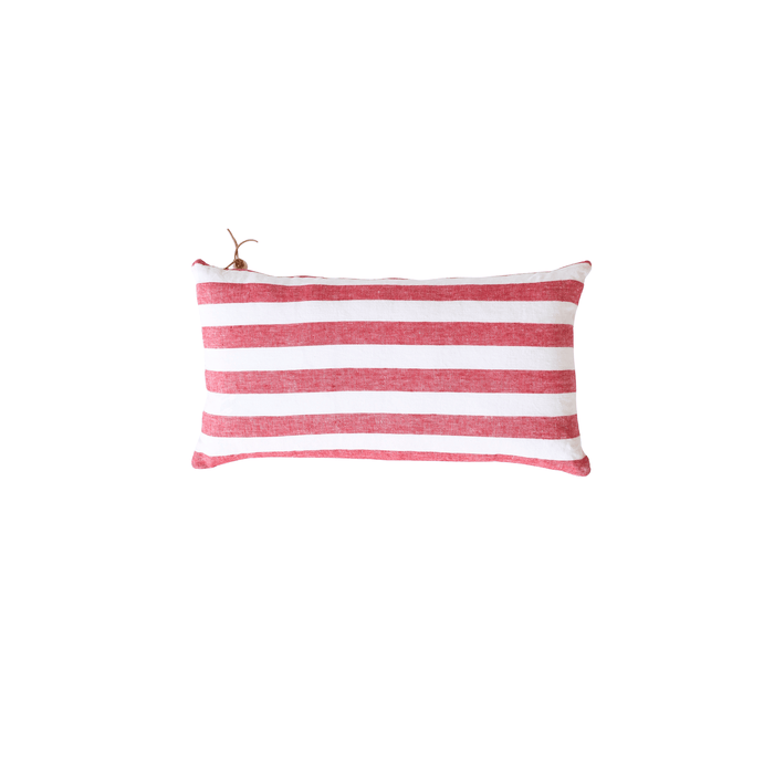 Celina Mancurti, LLC SHOP 24 x 14 inches Red & White Stripe Pillow