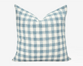 Heddle & Lamm 20" Heddle & Lamm - Reva Check - Mist Pillow Cover