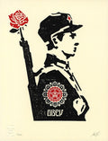 Rose Soldier - Letterpress