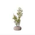 Bloomist Floral Round Stone Frog