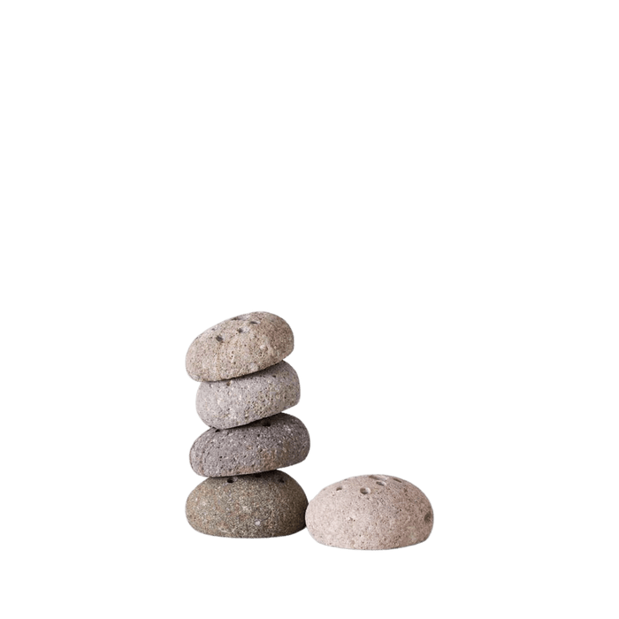 Bloomist Floral Round Stone Frog