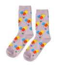 S Balloons Party Celebration Adult Crew Socks by Yellow Owl Workshop