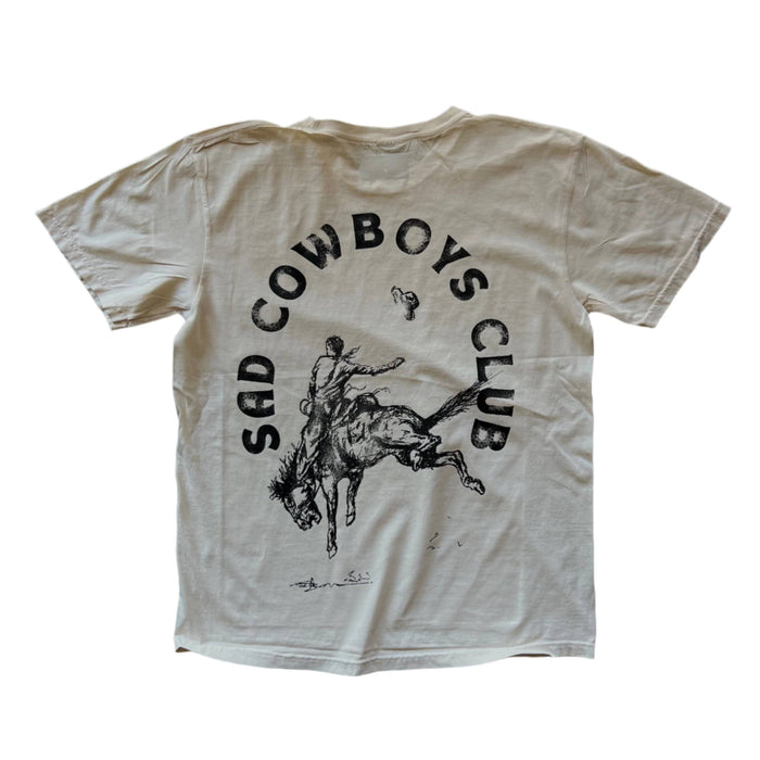Pointer And Pine Clothing Natural / X-Large Sad Cowboys Club Tee