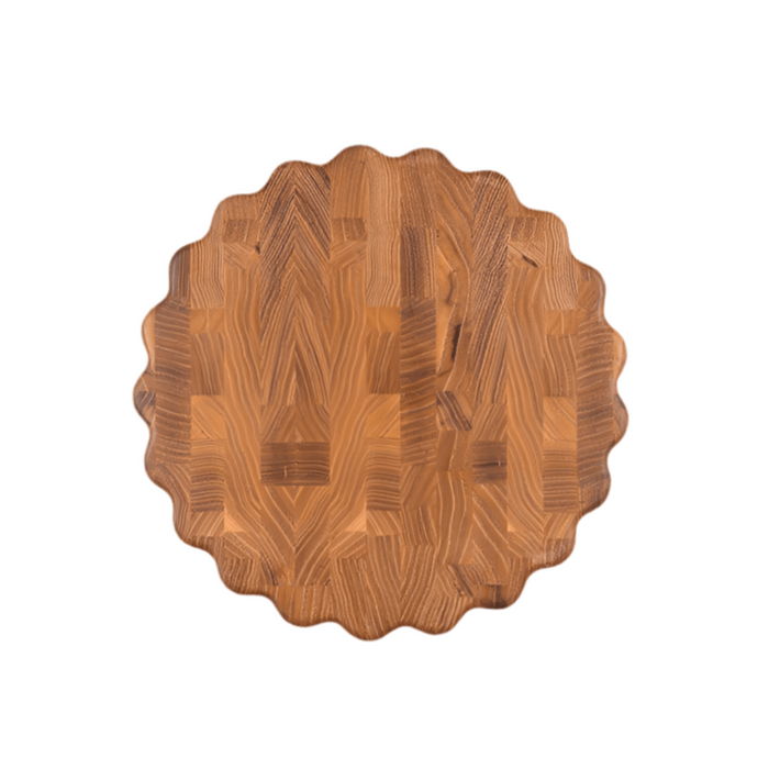 TIMBERMADE 10" Scalloped Edge Butcher Block