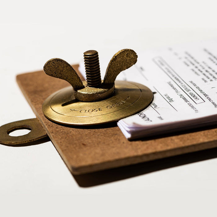 Puebco SHOP Screw Clipboard