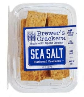Brewer's Crackers Food Sea Salt Flatbreads