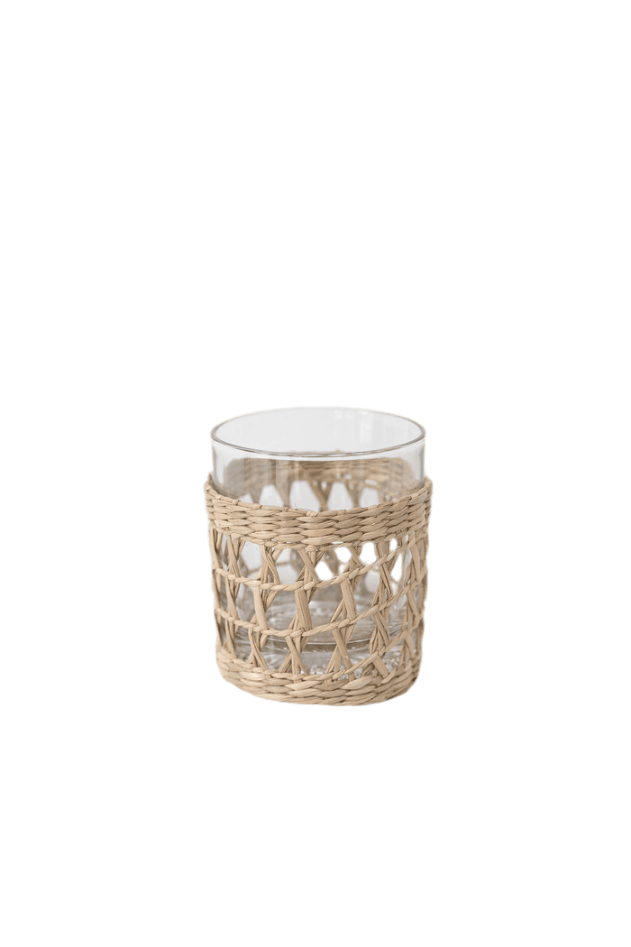 Tonkin Handicraft Seagrass Tumblers Glassware