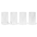 Ferm Living Kitchenware Ripple Glasses Tall, Set of 4