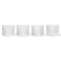 Ferm Living Kitchenware Ripple Glasses Low, Set of 4