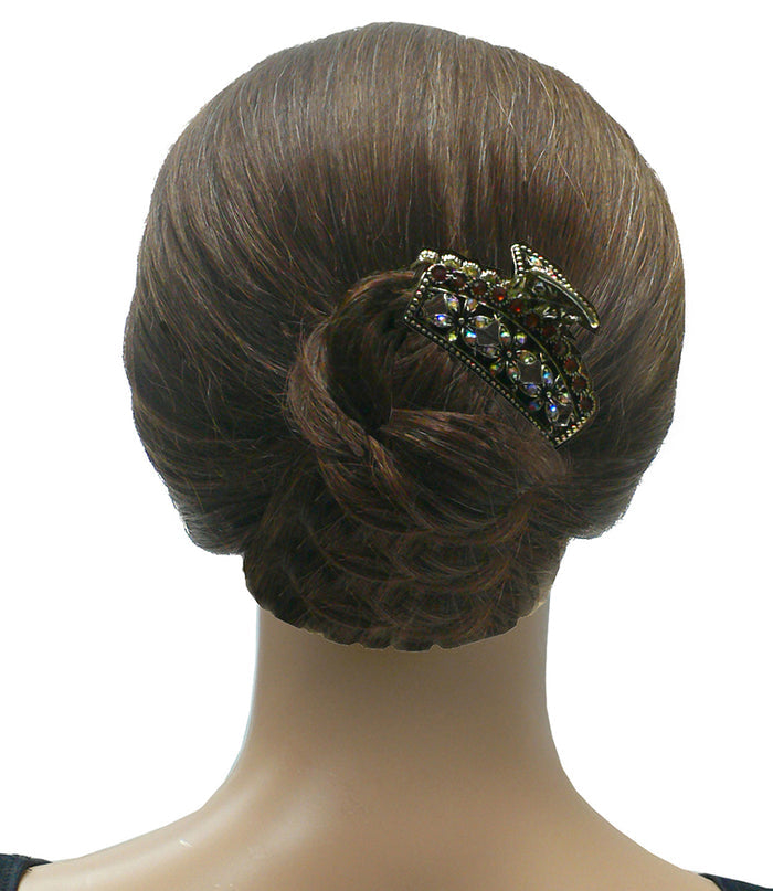Set of 5 Small Metal Jaw Claw Clip for Hair Styling Hair Twist Hair Bun RW86470-4927-5.
