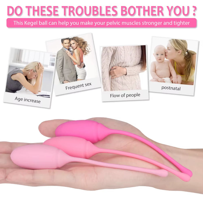 Sex Toys Kegel Weight Exercises Smart Love Balls Three in One Kegel Balls Set