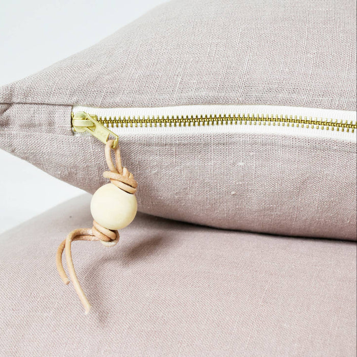 Celina Mancurti, LLC SHOP 27" X 27" Shadow Rose Washed Linen Pillow