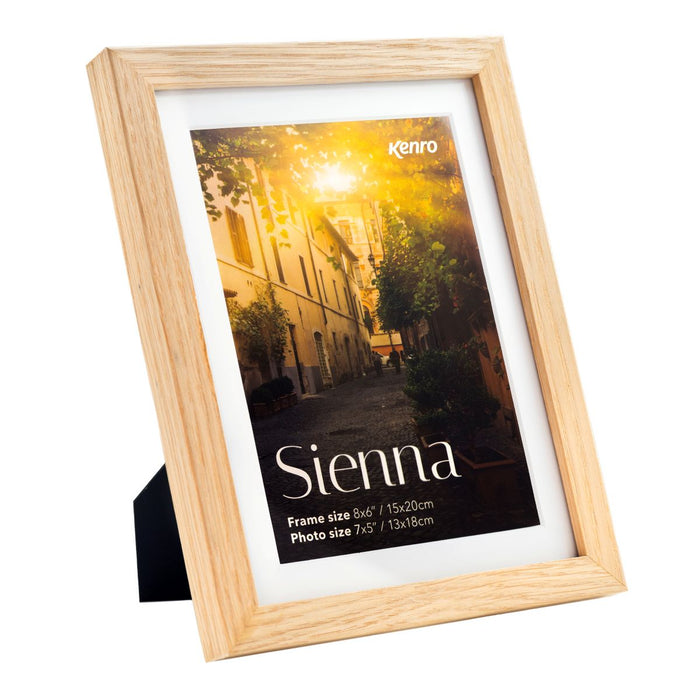 Sienna Series Photo Frames in Natural