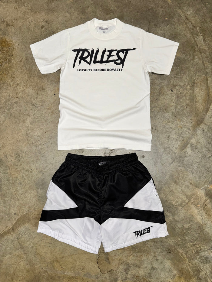 Signature Logo T-Shirt - White/Black