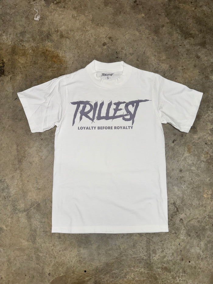 Signature Logo T-Shirt - White/Gray