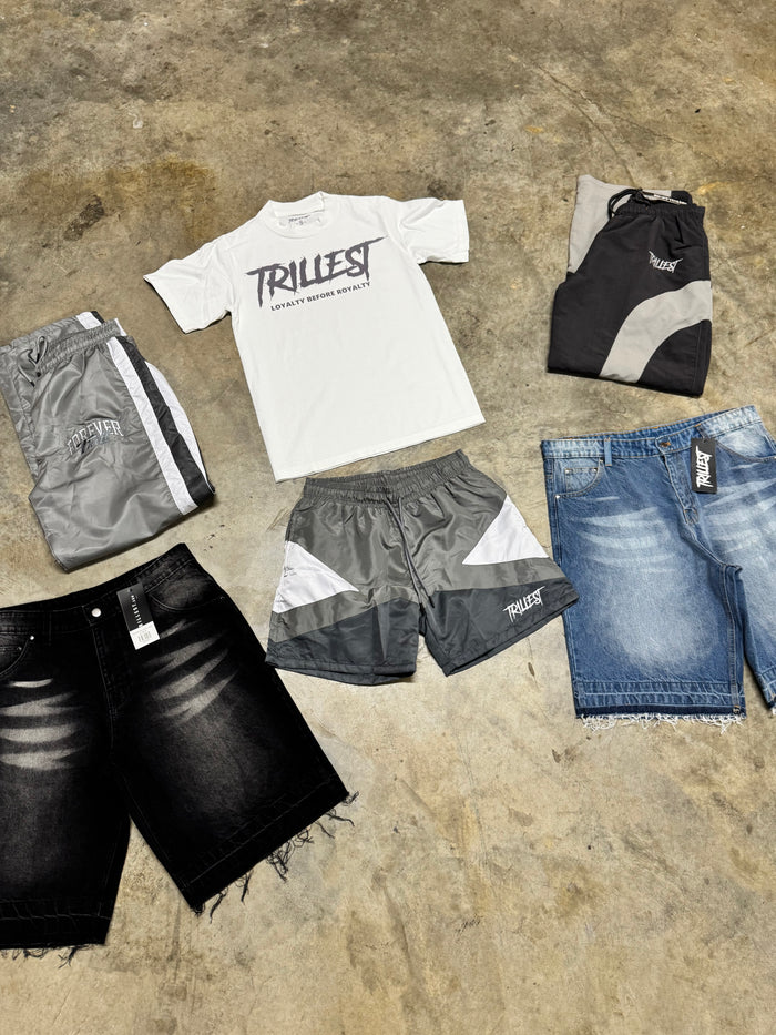 Signature Logo T-Shirt - White/Gray