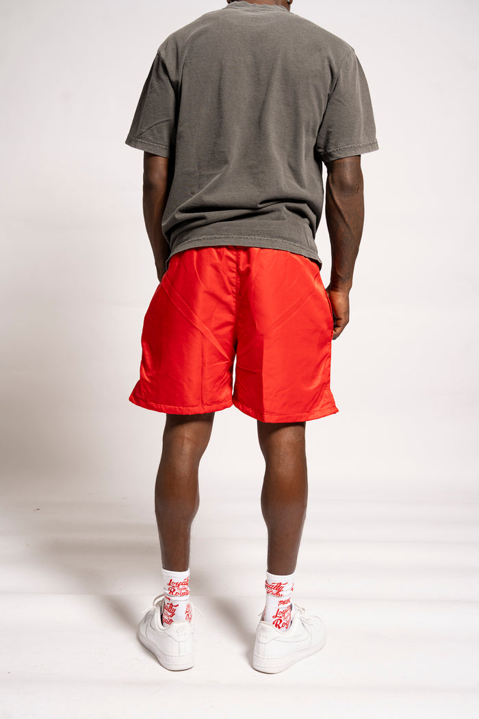 Signature Trillest Logo Shorts - Red