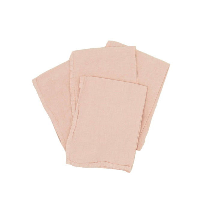 Hawkins New York Table Linens Blush Simple Linen Napkin