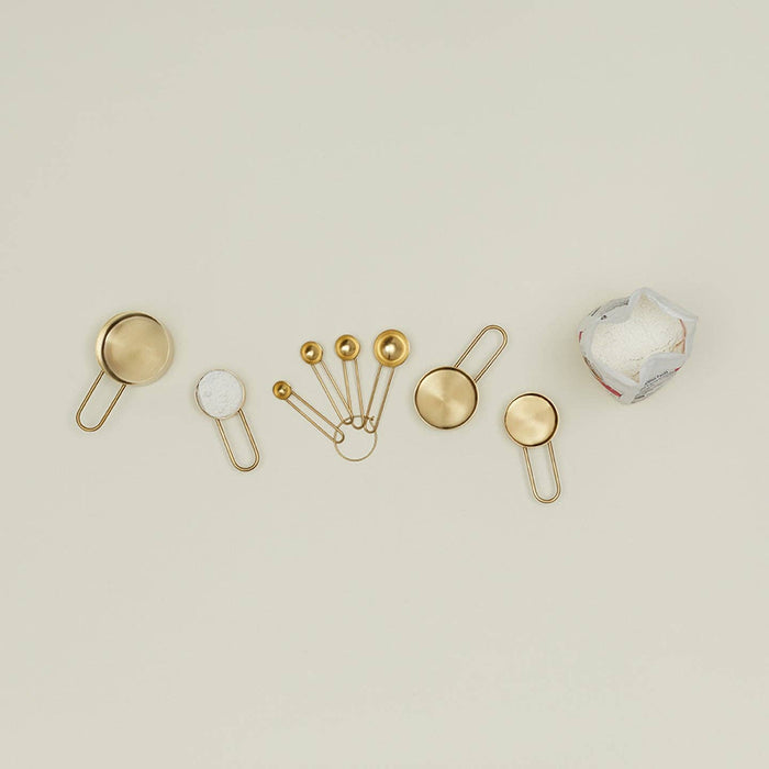 Hawkins New York SIMPLE MEASURING SPOONS - BRASS