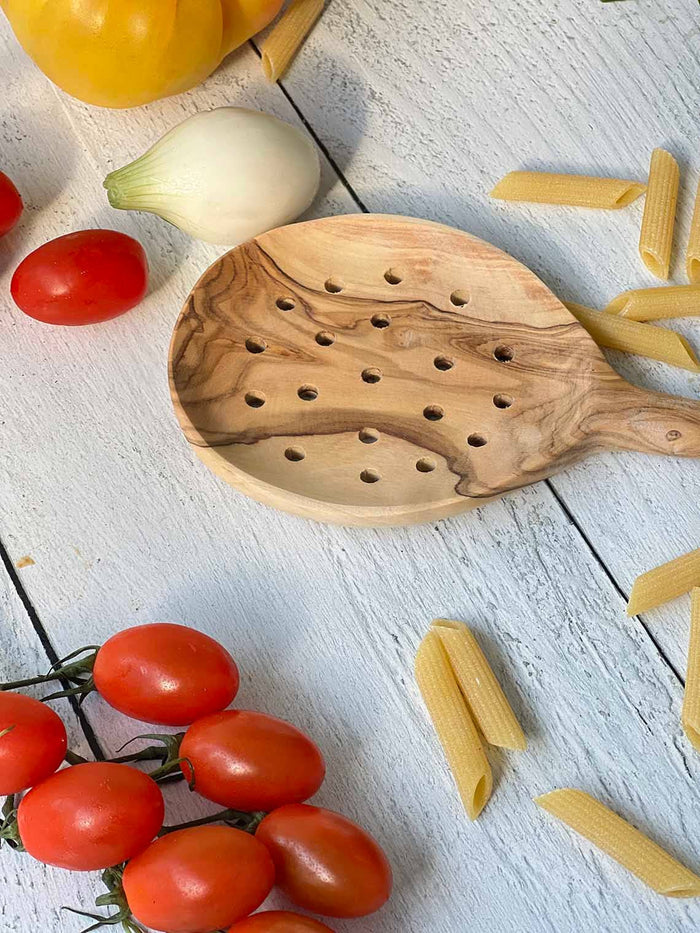 Scents and Feel Kitchenware Olive Wood Skimmer