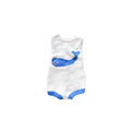 Estella SHOP Sleeveless Knit Whale Baby Romper