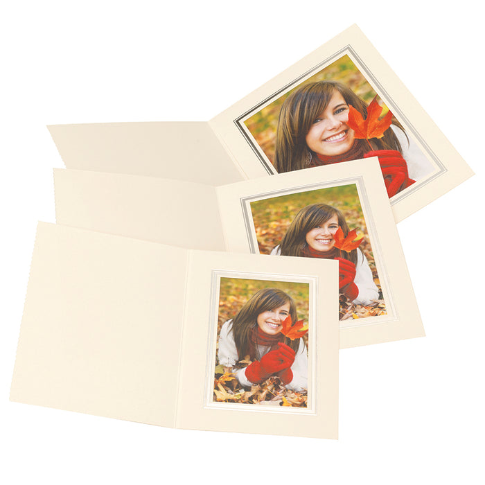 Slip-In Photo Folders (Ivory)