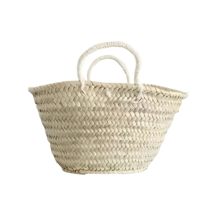 HandmadeBestSeller HandmadeBestSeller - NATURAL STRAW BASKET - small rose basket