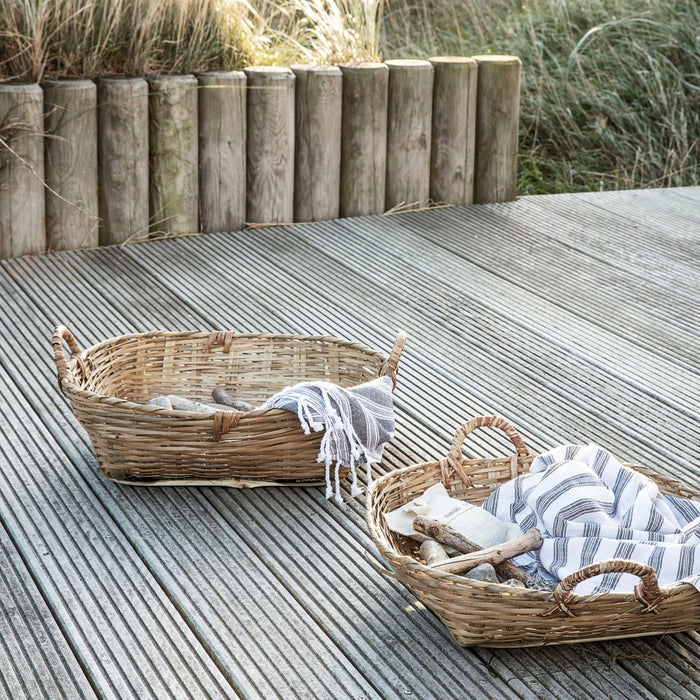 Meraki Basket Low Tradition Basket, Small