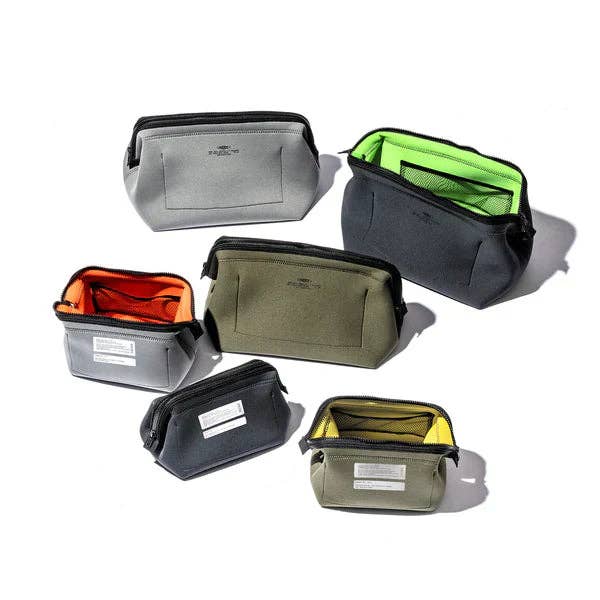 Puebco Small / Olive & Yellow Wired Pouch