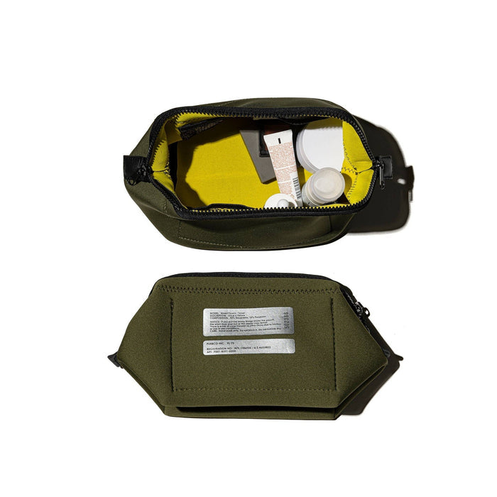 Puebco Small / Olive & Yellow Wired Pouch