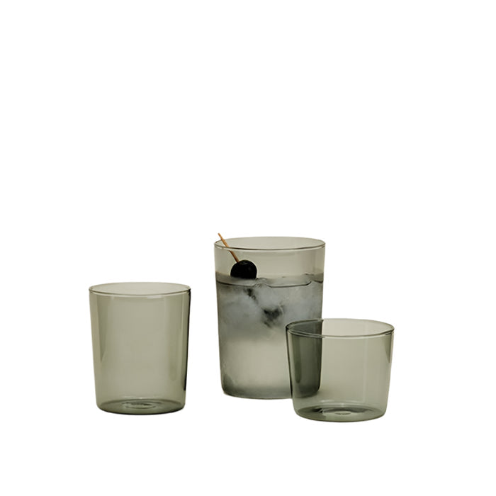 Hawkins New York Set of 4 Essential Glassware, Smoke