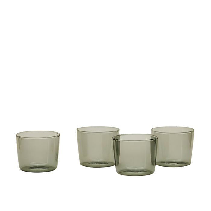 Hawkins New York Set of 4 Essential Glassware, Smoke