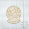 Snow Globe Blank (Christmas Scene)