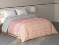 Spaces Fiora 100% Cotton Ornate Blush Double Quilt - 88 x 106 Inches