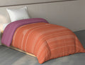 Spaces Fiora Rust Geometric 100% Cotton Single Quilt - 59 x 86 Inches