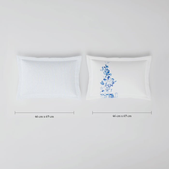 Spaces Riviera 100% Cotton 200 TC Percale Abstract Design Permium Large Bedsheet with 4 Pillow Covers, Beige