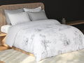 Spaces Sierra Lucent White Floral 100% Hygro Cotton 210 TC Double Quilt, 88 x 106 Inches