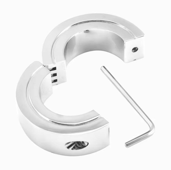 Stainless Adult Health Care Metal Foreskin G Spot Mens Large Stay Hard Adjustable Heavy Cock Ring for Male