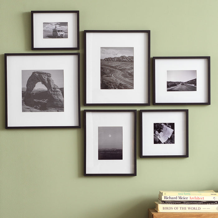 Strata Series Photo Frames (Black)