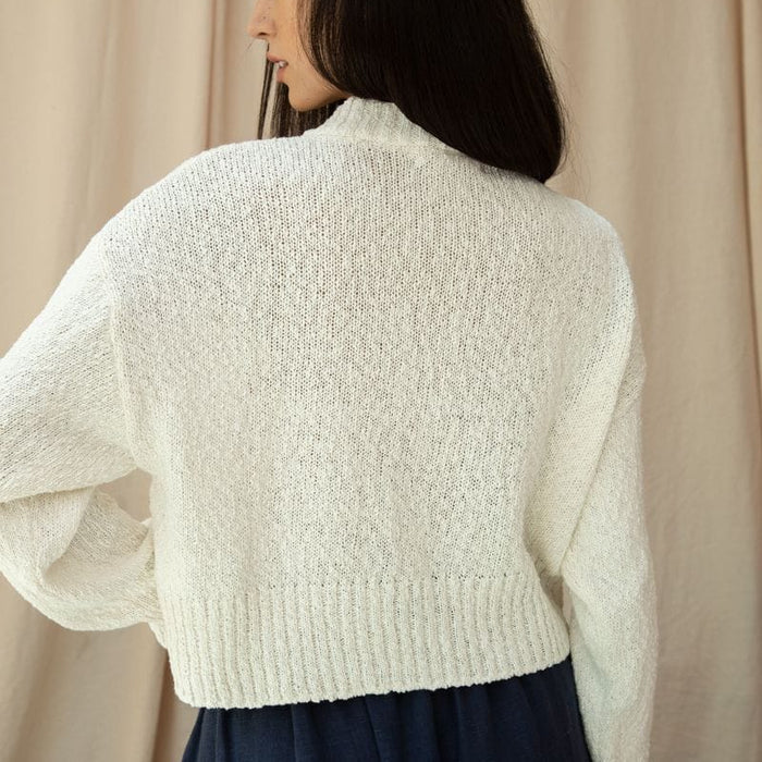 Beaumont Organic Clothing Sugi Cotton Linen Knit Cardigan