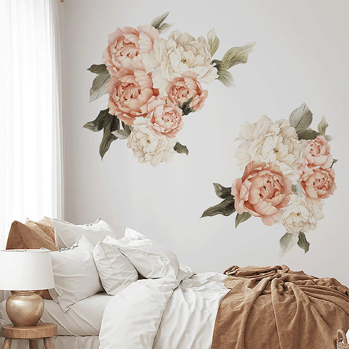 Summer Daze Peony Wall Decals