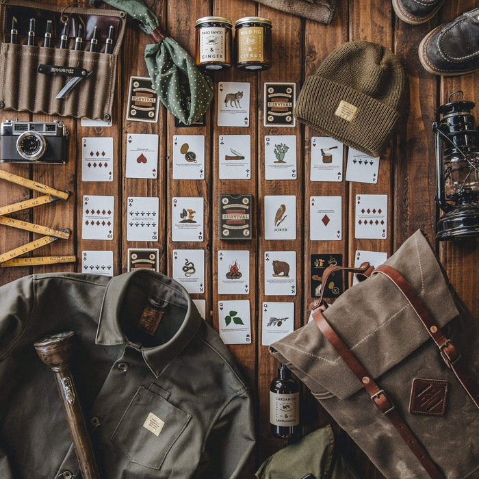 survival playing cards