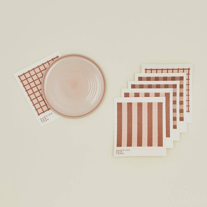 Hawkins New York Kitchen & Dining Essential Swedish Dishcloths, Set of 6