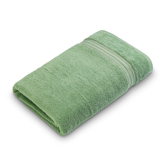 Swift Flow 100% Cotton Bath Towel, 500 GSM, Solid, Light Green