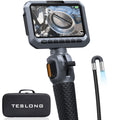 TD300P articulating borescope with 5-inch screen, slim probe and carrying case